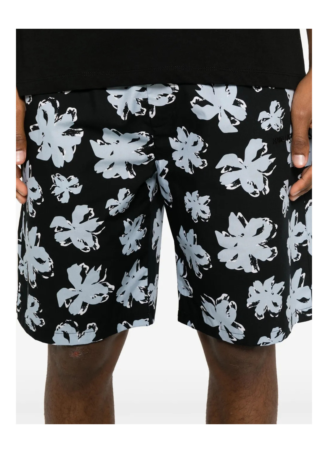 Karl Lagerfeld Flower-print Shorts