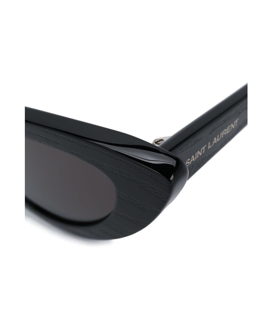 Saint Laurent Eyewear Cat-eye Frame Sunglasses In Black