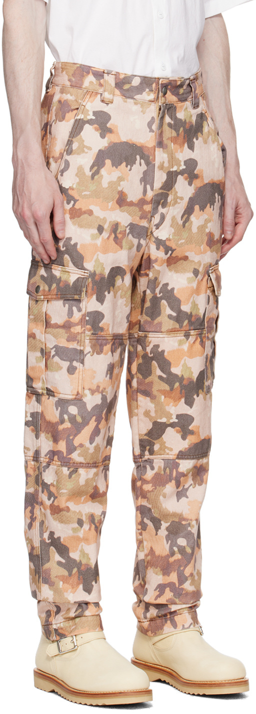 Isabel Marant Cargo Pants In Nude