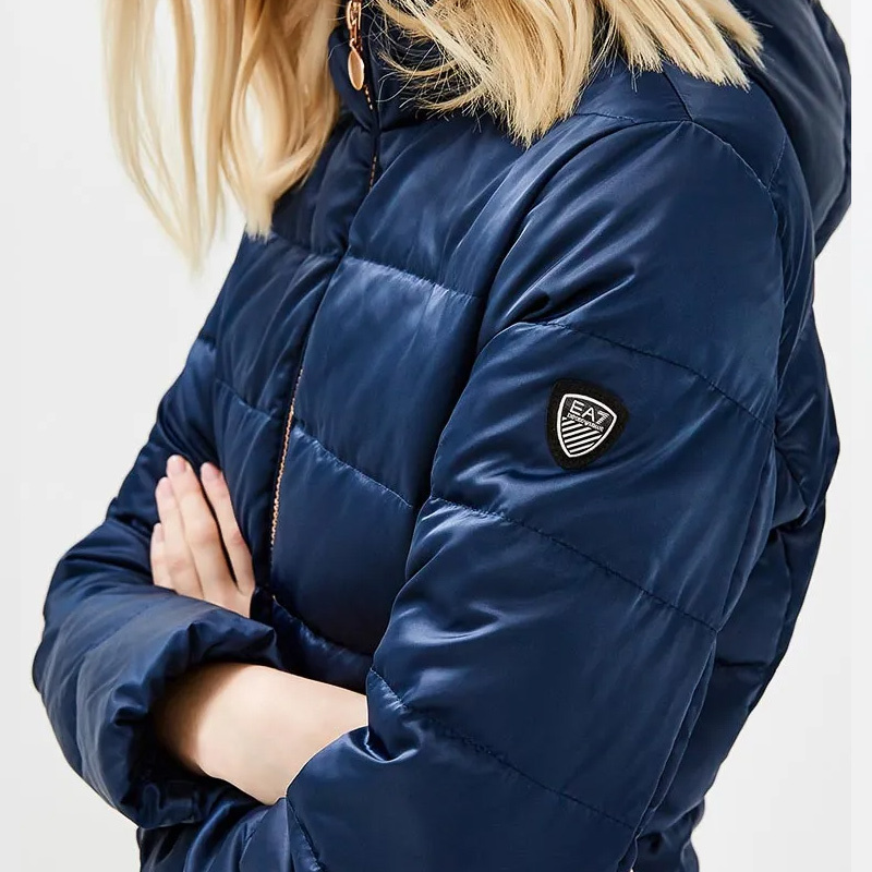 EA7 LOGO DOWN JACKET 