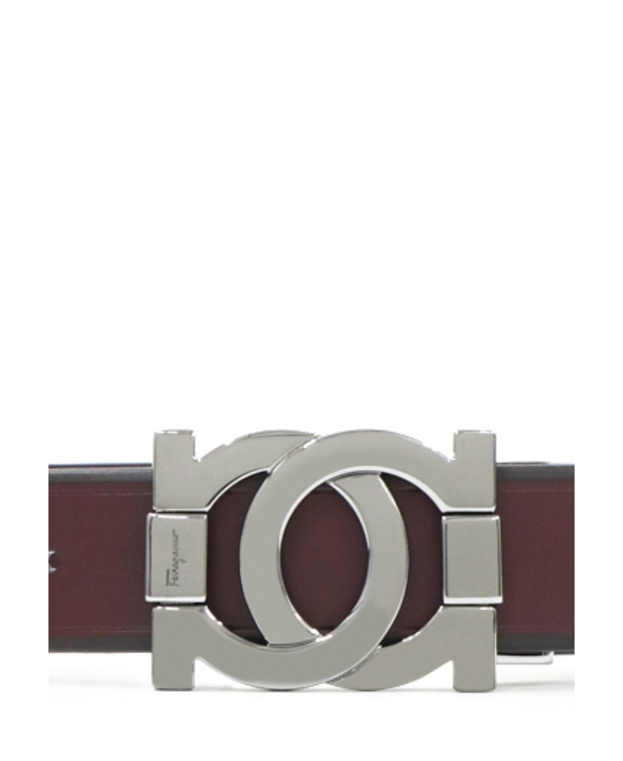 Ferragamo Logo Buckle Belt In Multicolor