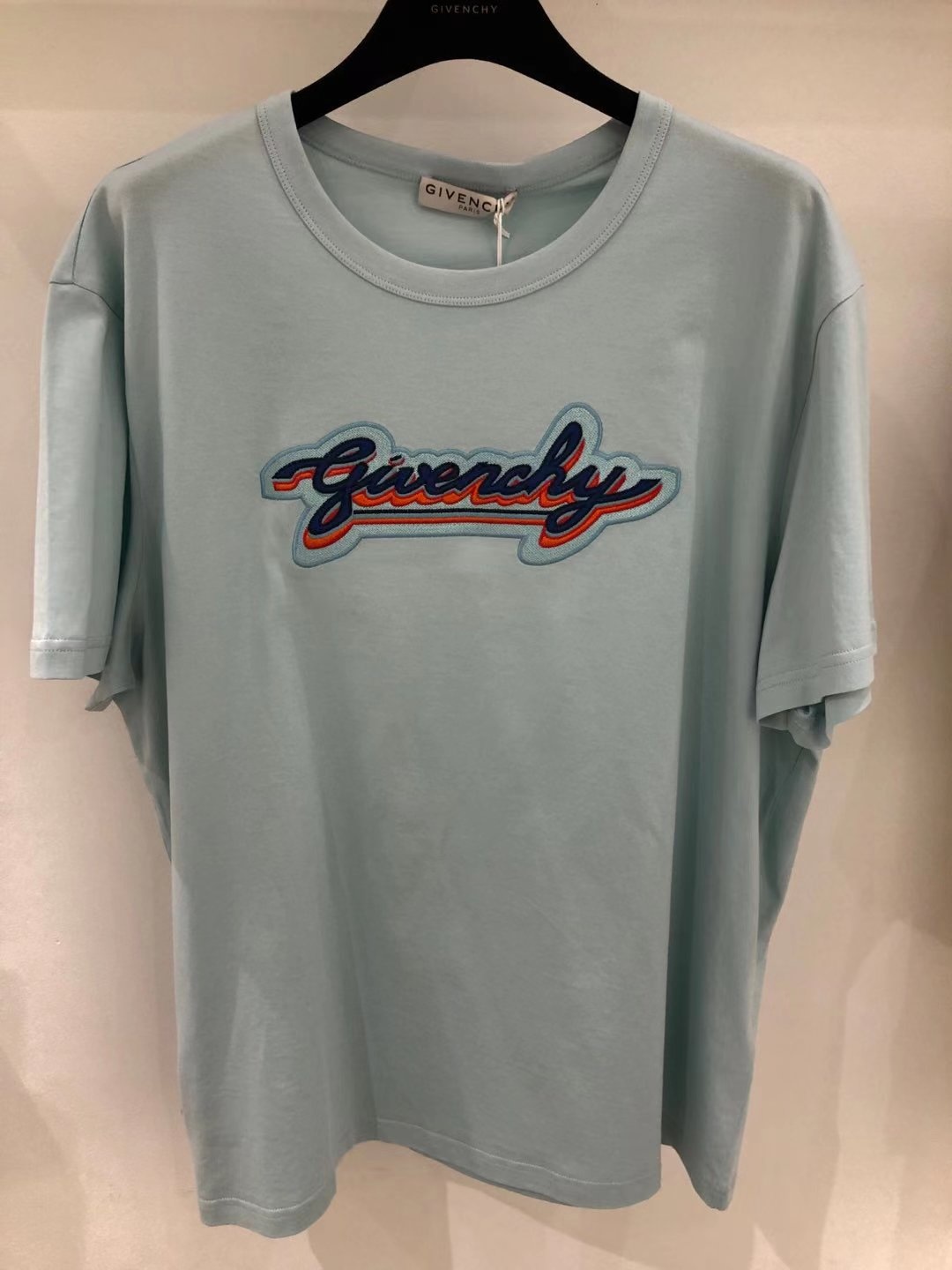 Givenchy Embroidered Logo T-shirt In White