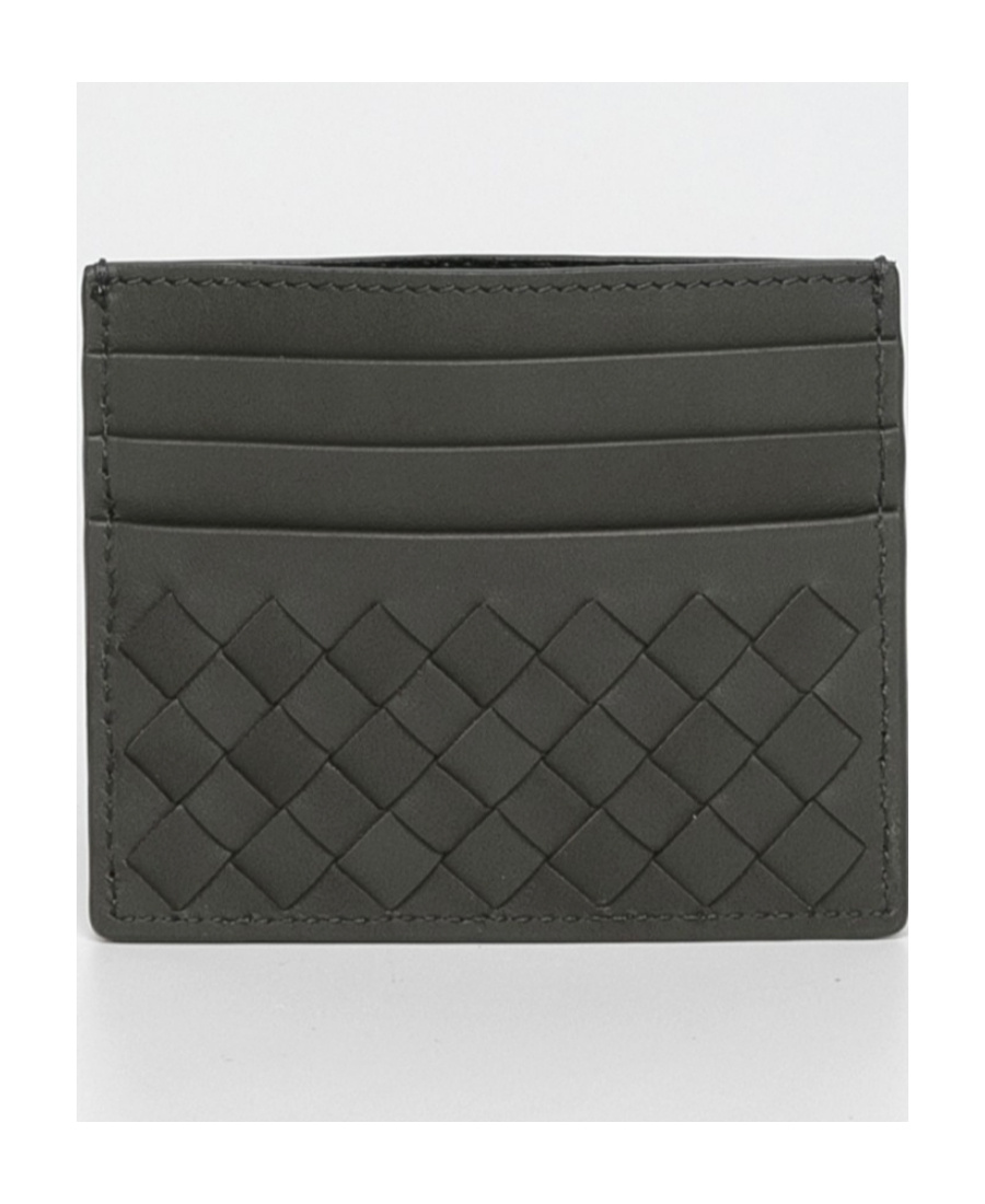 Bottega Veneta Logo Card Pack In Green