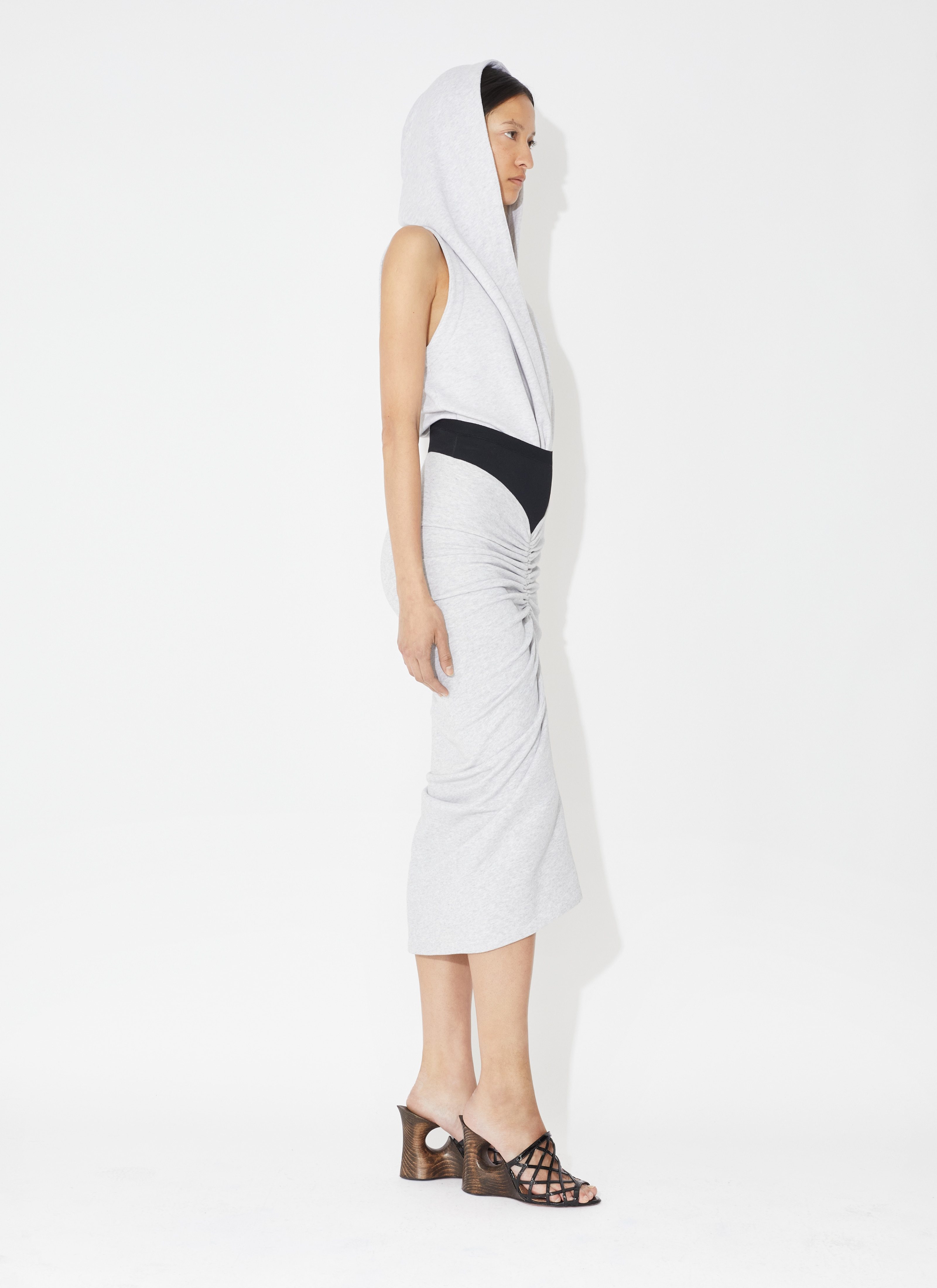 Alaïa Hooded Jumpsuit In White