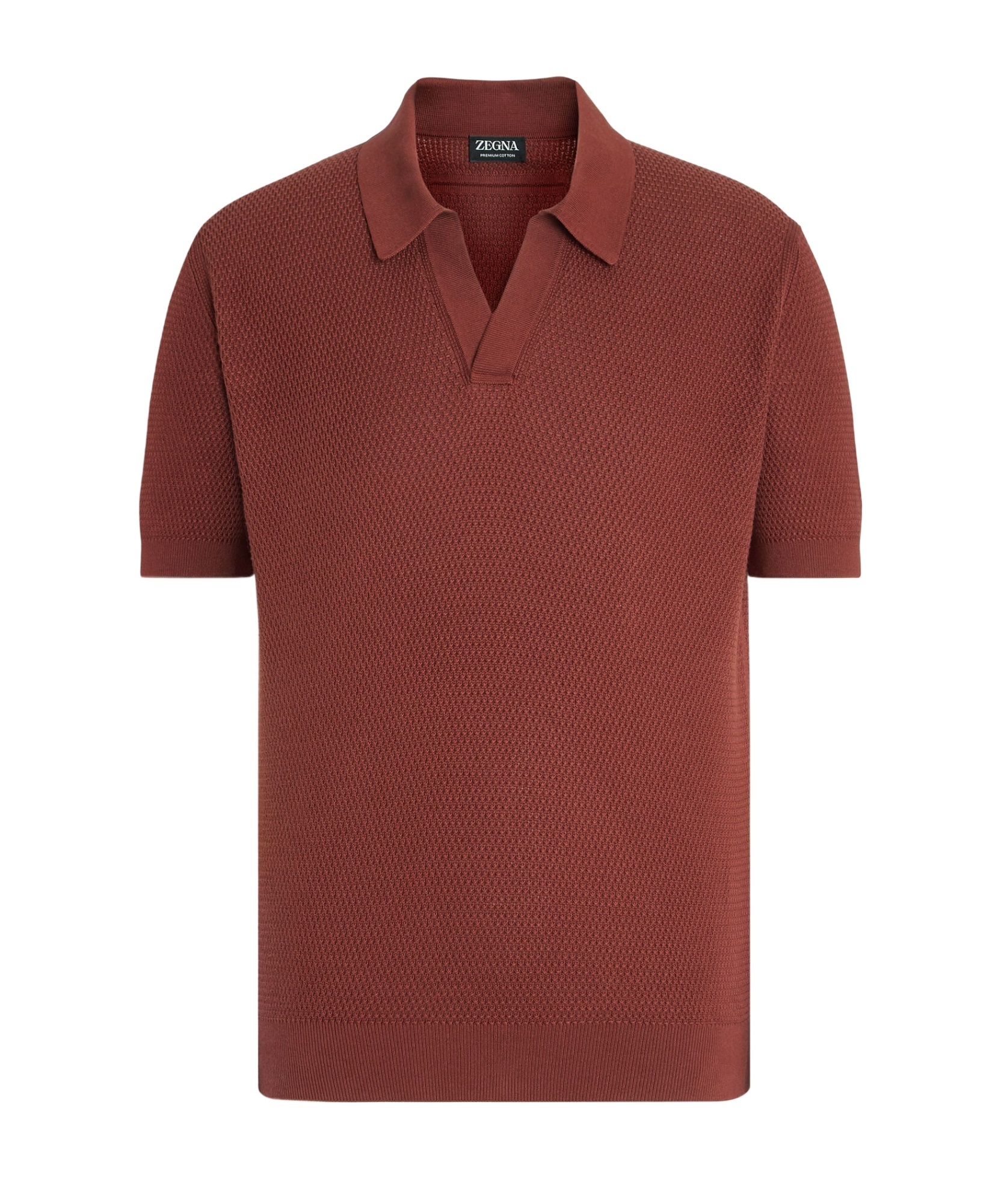 ZEGNA COTTON POLO SHIRT