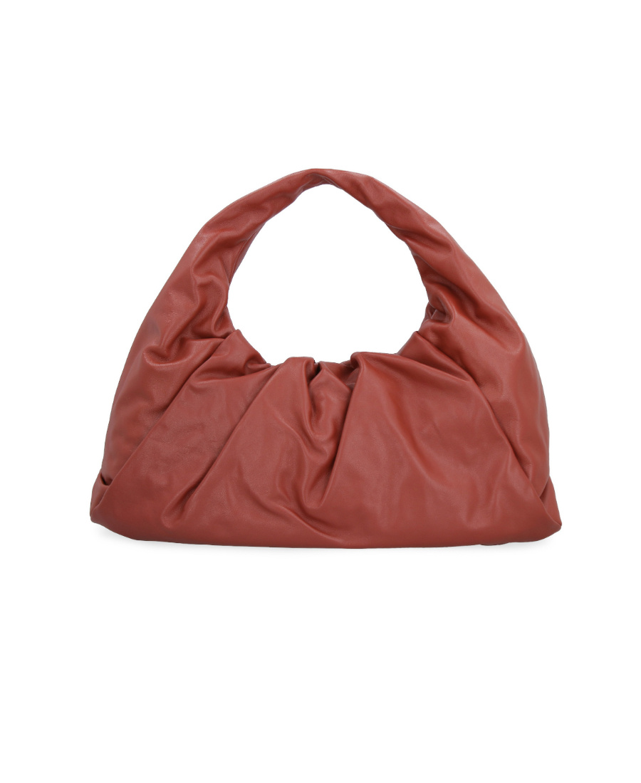 Bottega Veneta The Shoulder Pouch Bag In Brown