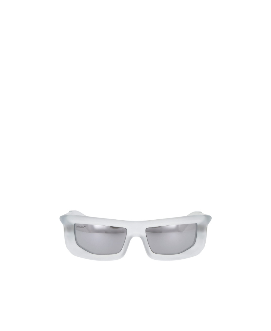 Off-white Tinted Rectangle Sunglasses In Gray