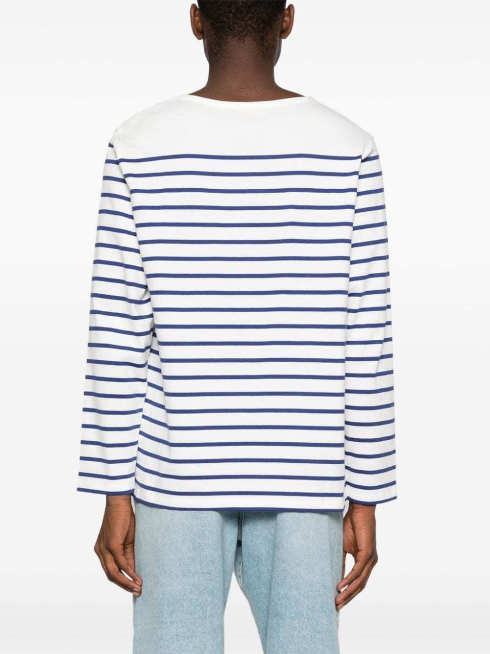 Apc X Pokémon Striped Cotton T-shirt In White