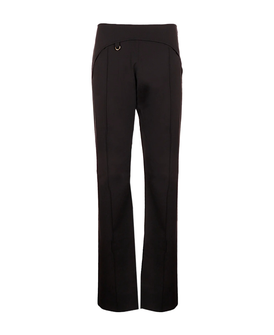 Jacquemus Le Draio Straight-leg Trousers In Black