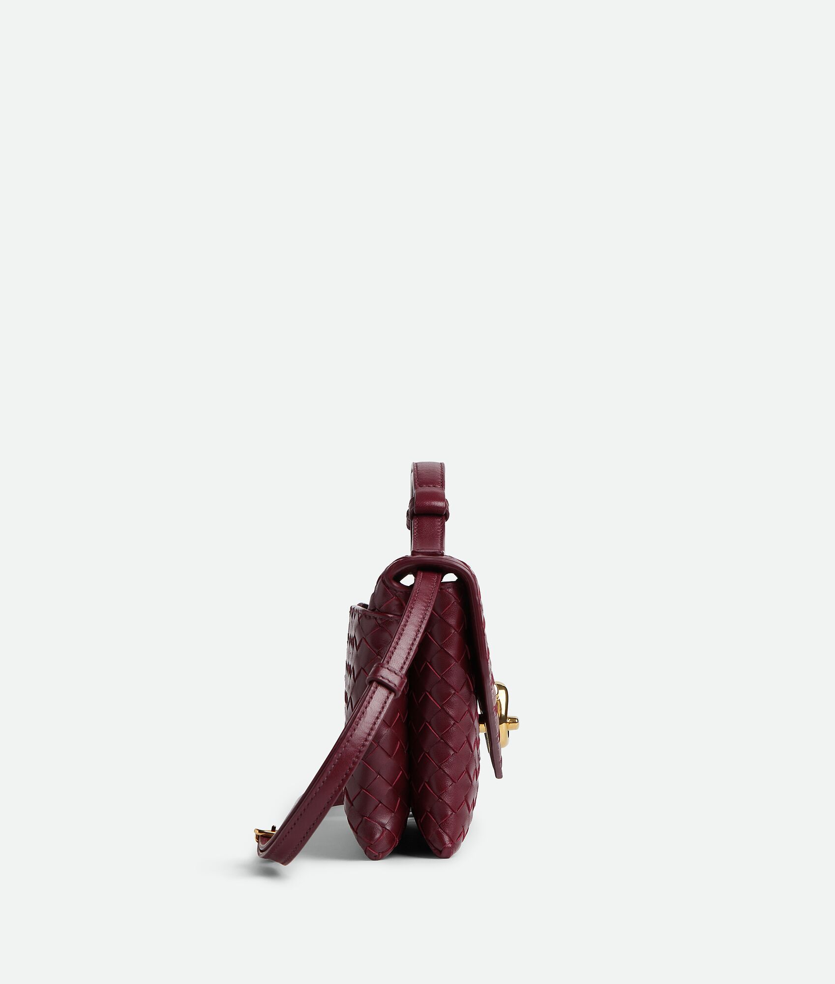 Bottega Veneta Knot Lock Leather Top-handle Bag