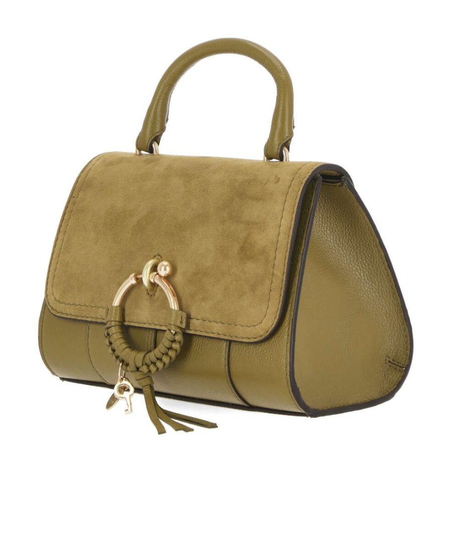 See By Chloé Hana Panelled Tote Bag In Green
