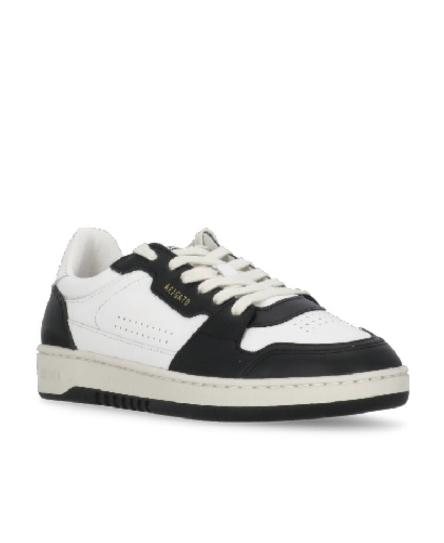 Axel Arigato Blackwhite Dice Low Sneakers In Black