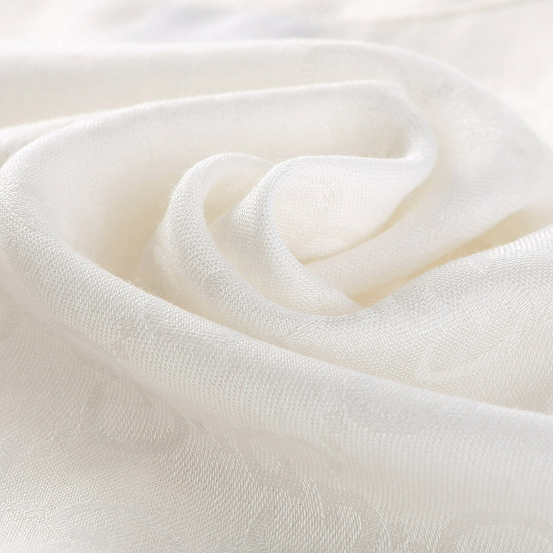 Gucci Logo Casual Scarf In White