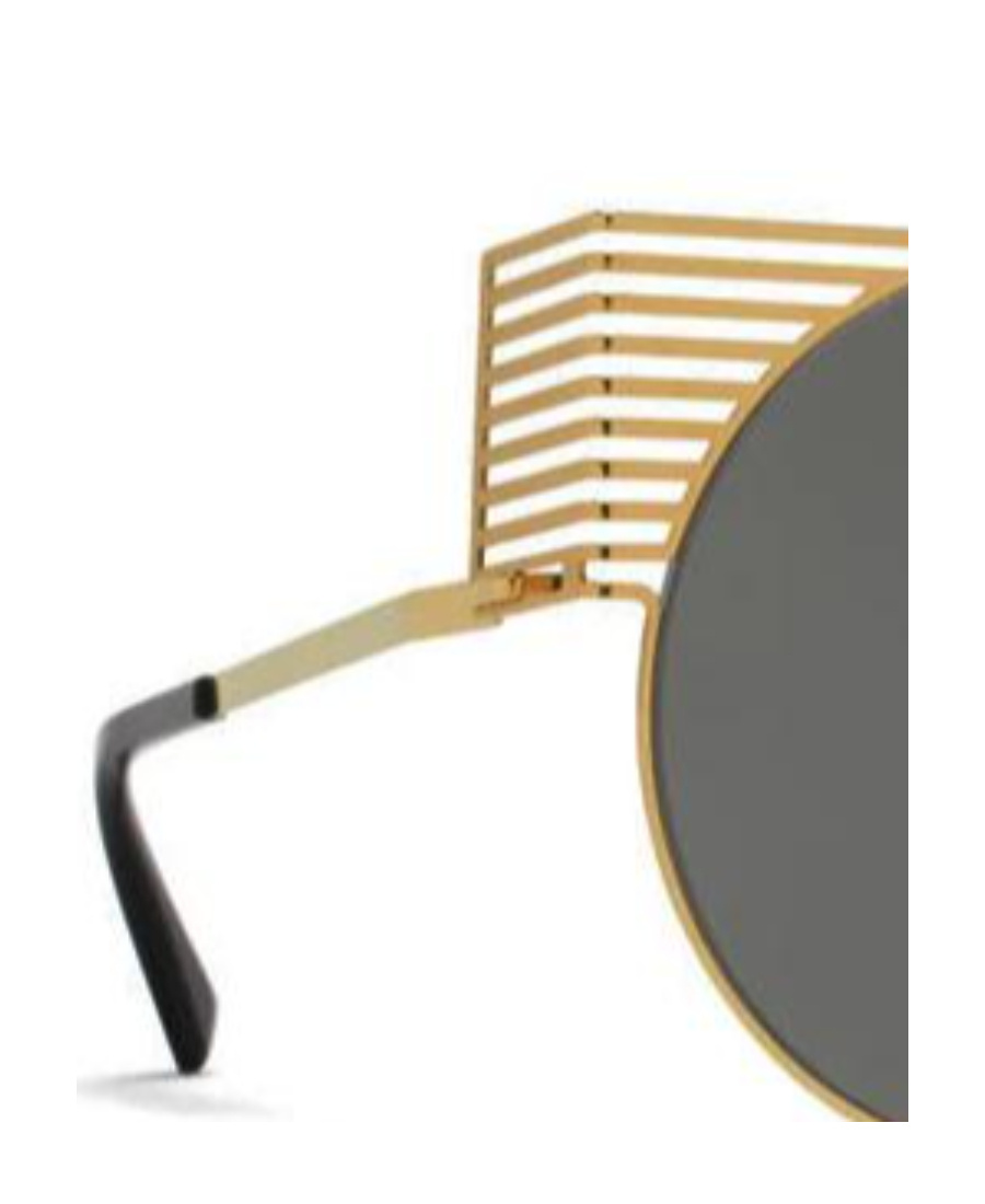 Mykita Circular Microstandard Sunglasses In Black