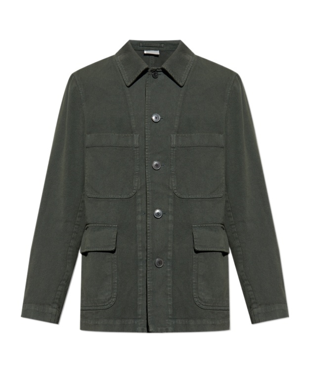 Dries Van Noten Long Sleeve Casual Jacket In Gray