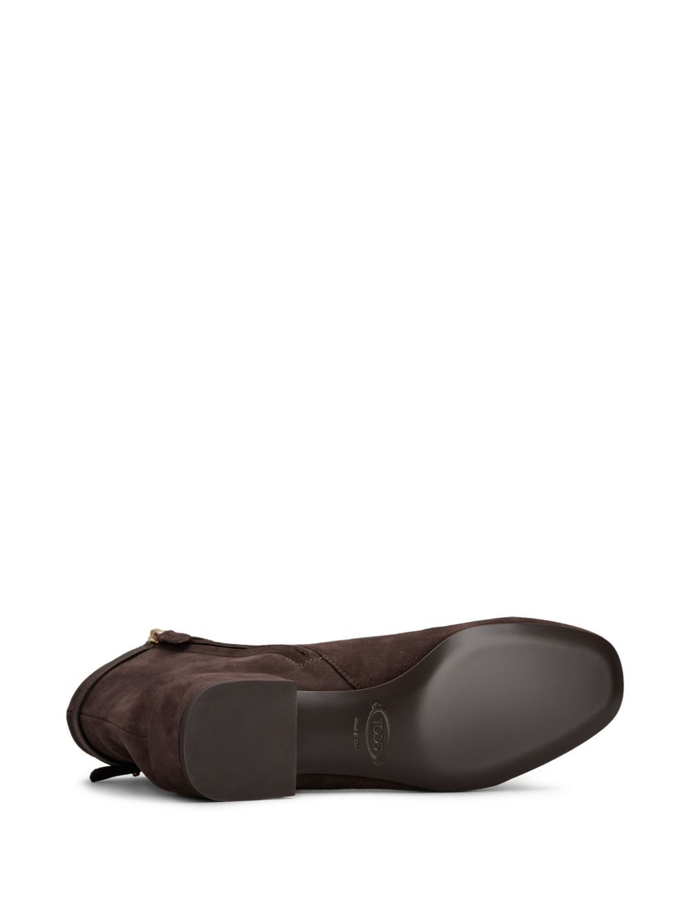 Tod's Ankle Boots In Suede In Brown
