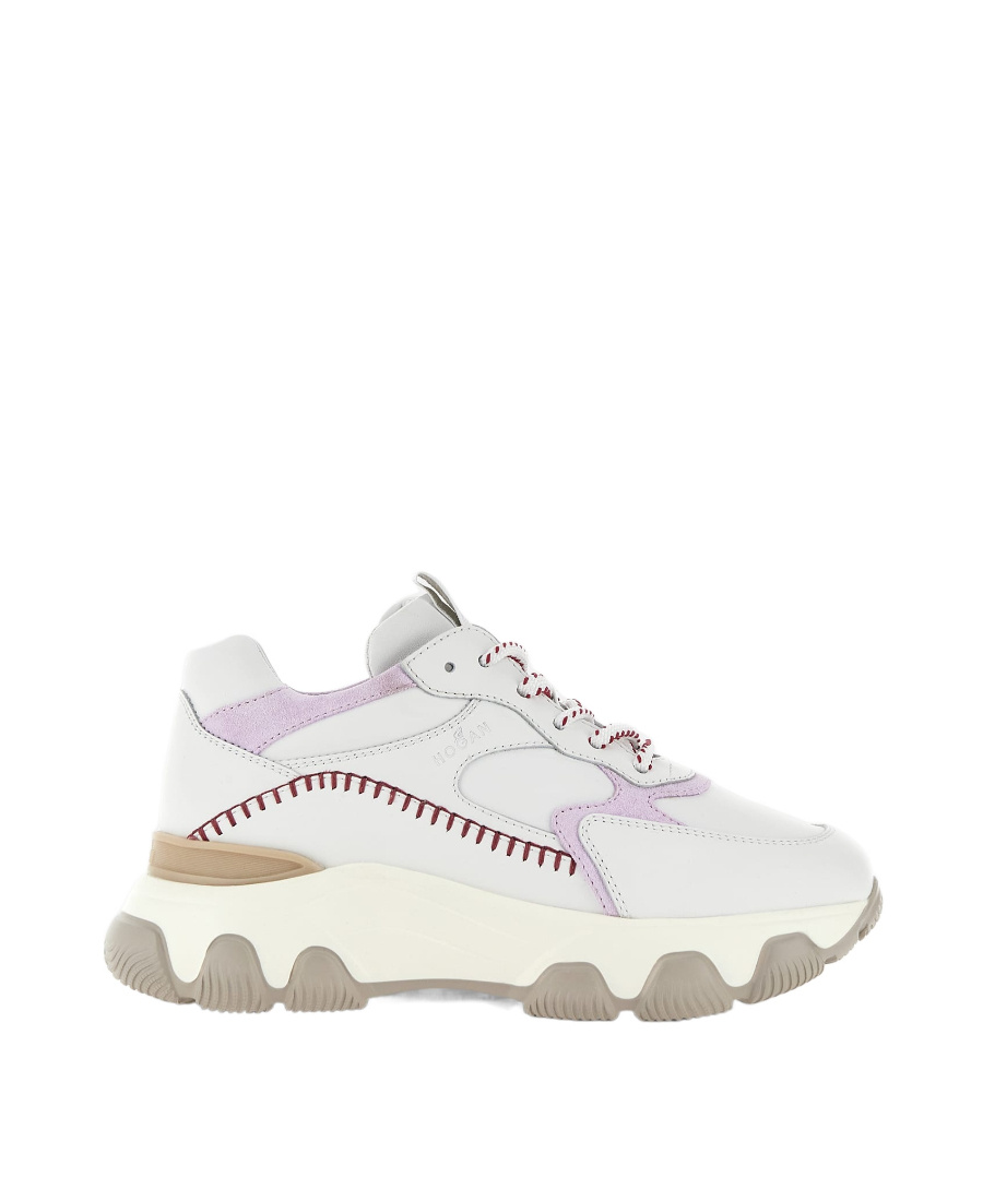 Hogan Hyperactive Lace-up Sneakers In White