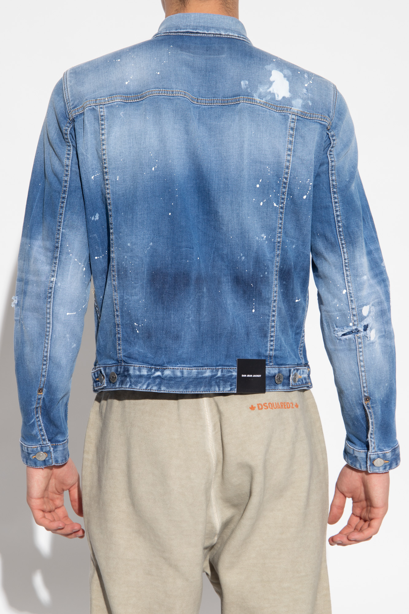 Dsquared2 Dan Jean Denim Jacket In Blue
