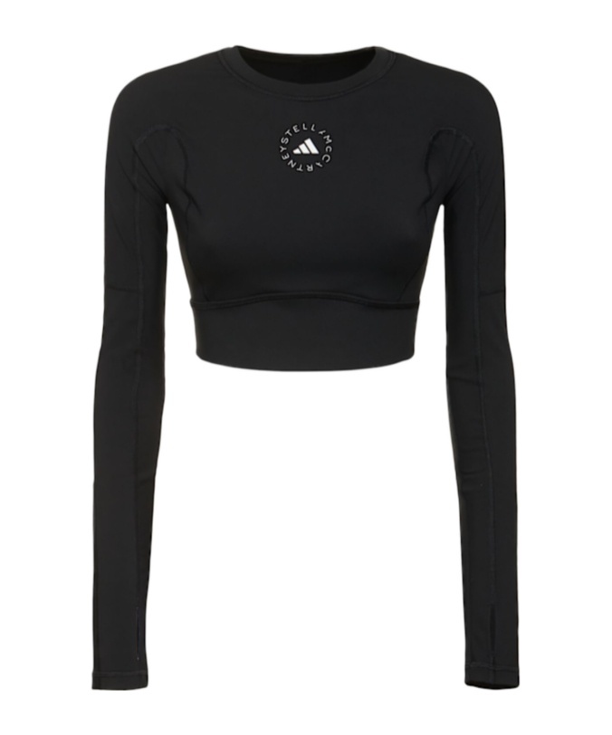 Adidas By Stella Mccartney Long-sleeved Sports Top