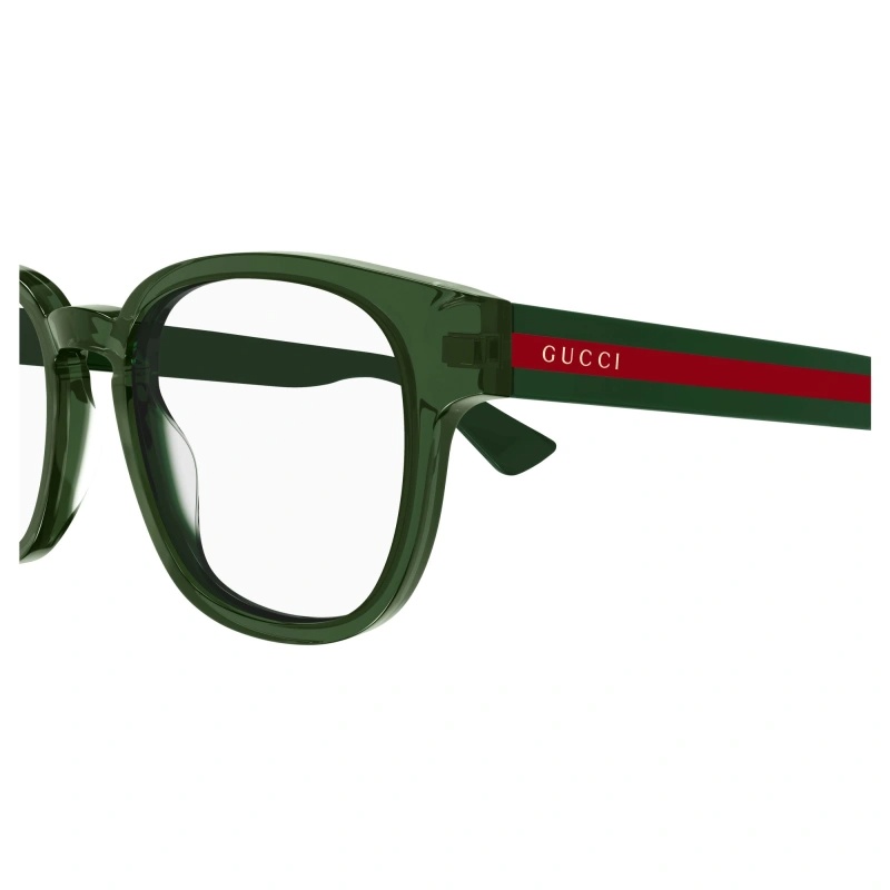 Gucci Rectangle Frame Optical Glasses In Green