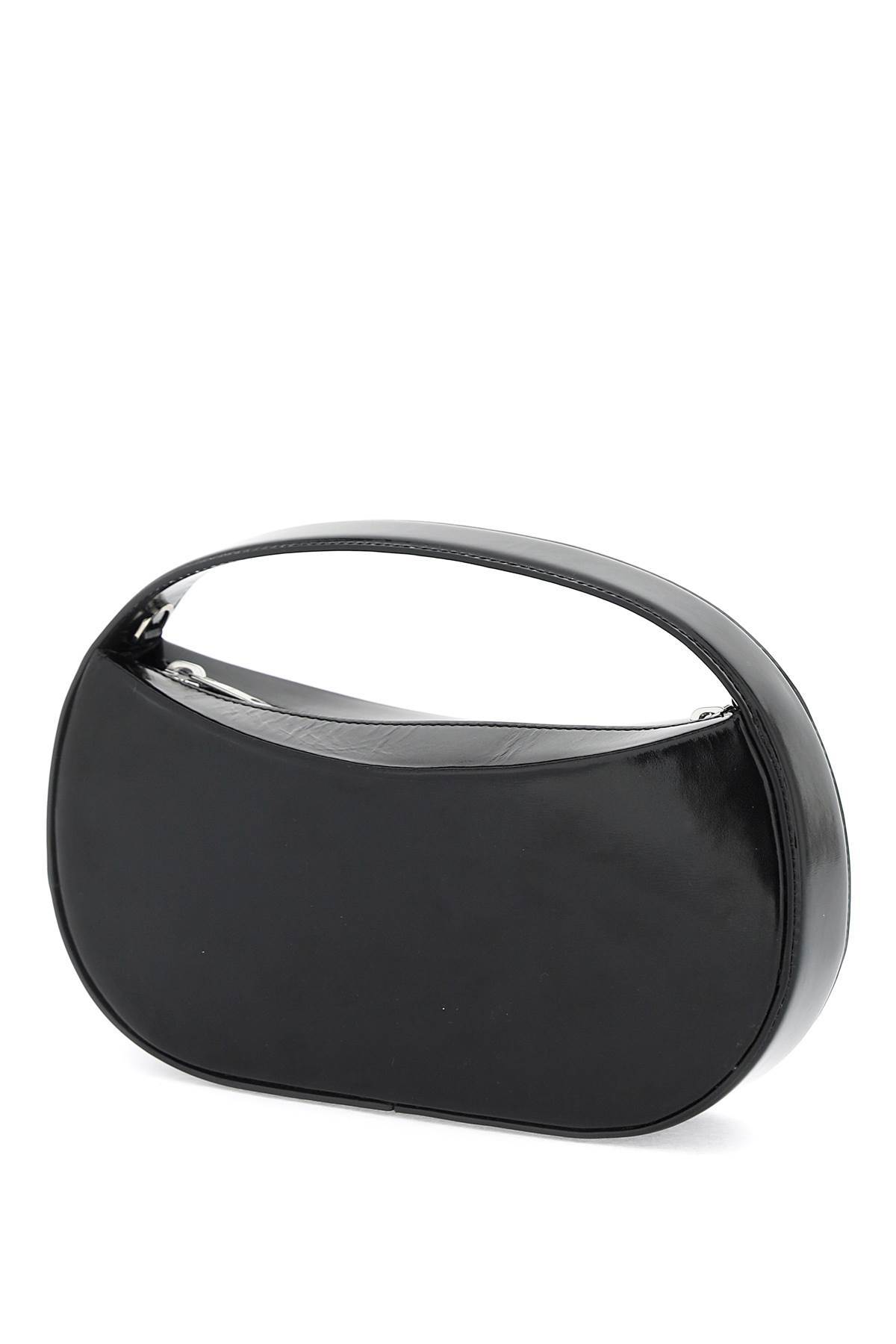 Coperni 'sound Swipe Small' Black Handbag With Logo Detail In Black