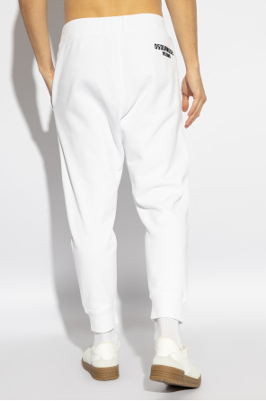 DSQUARED2 LOGO-EMBROIDERED TRACK PANTS