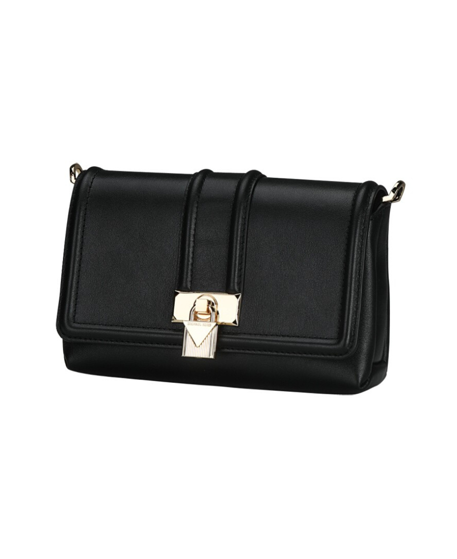 Michael Kors Black Cross Shoulder Bag In Black