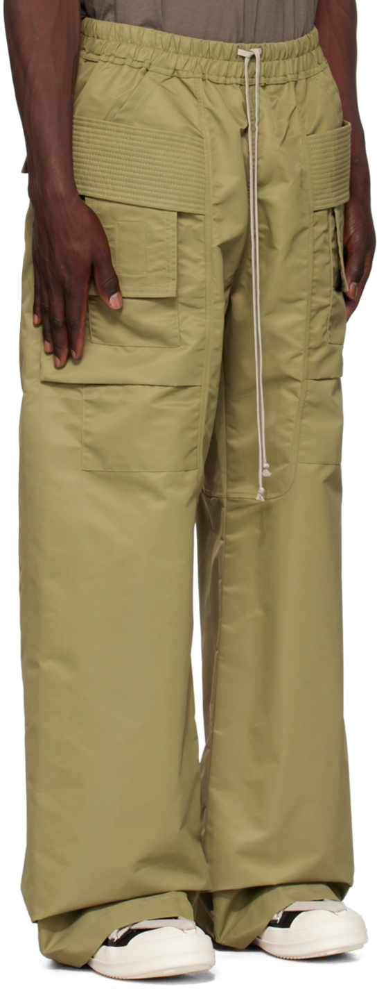 Rick Owens Drkshdw Multi-pocket Casual Pants In Green