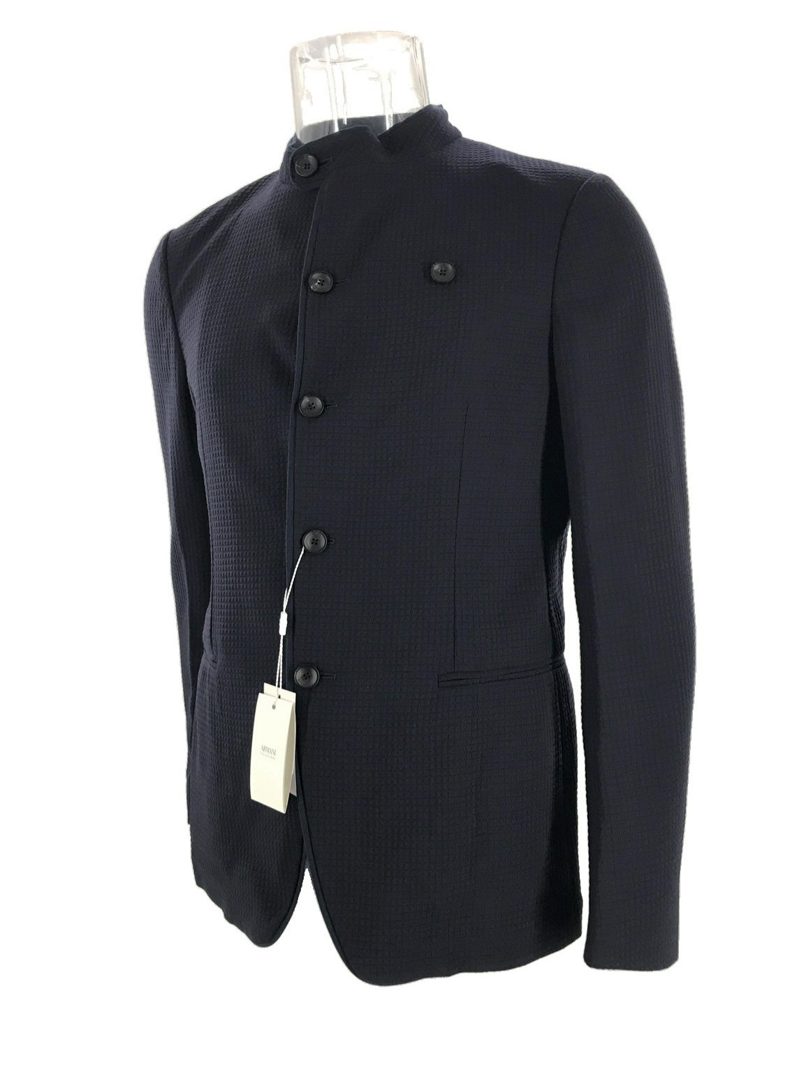 ARMANI COLLEZIONI LONG-SLEEVED CASUAL JACKET