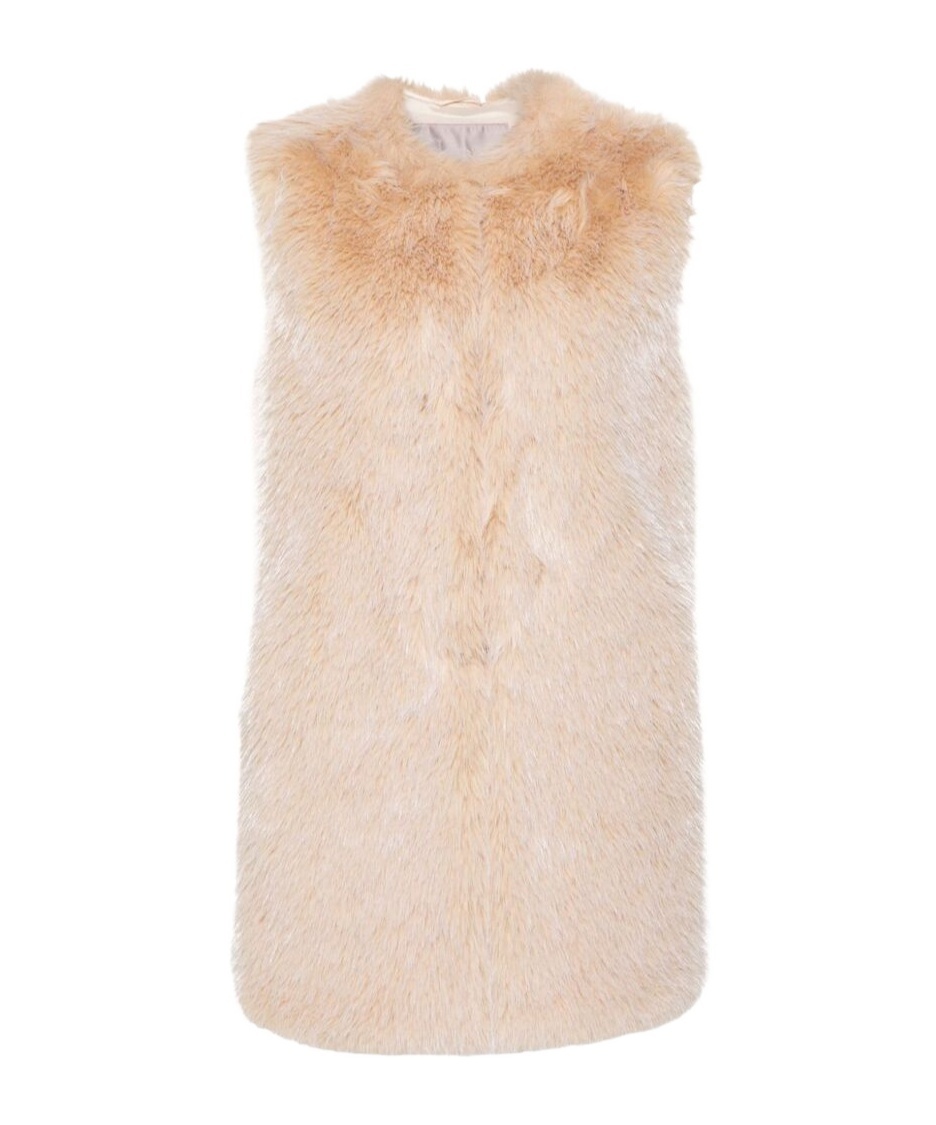 Herno Sleeveless Vest In Nude