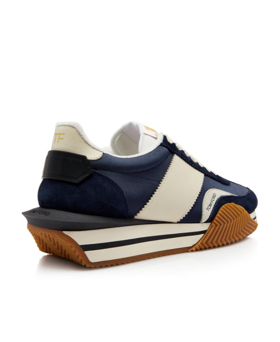 TOM FORD JAMES PANELLED PLATFORM SNEAKERS