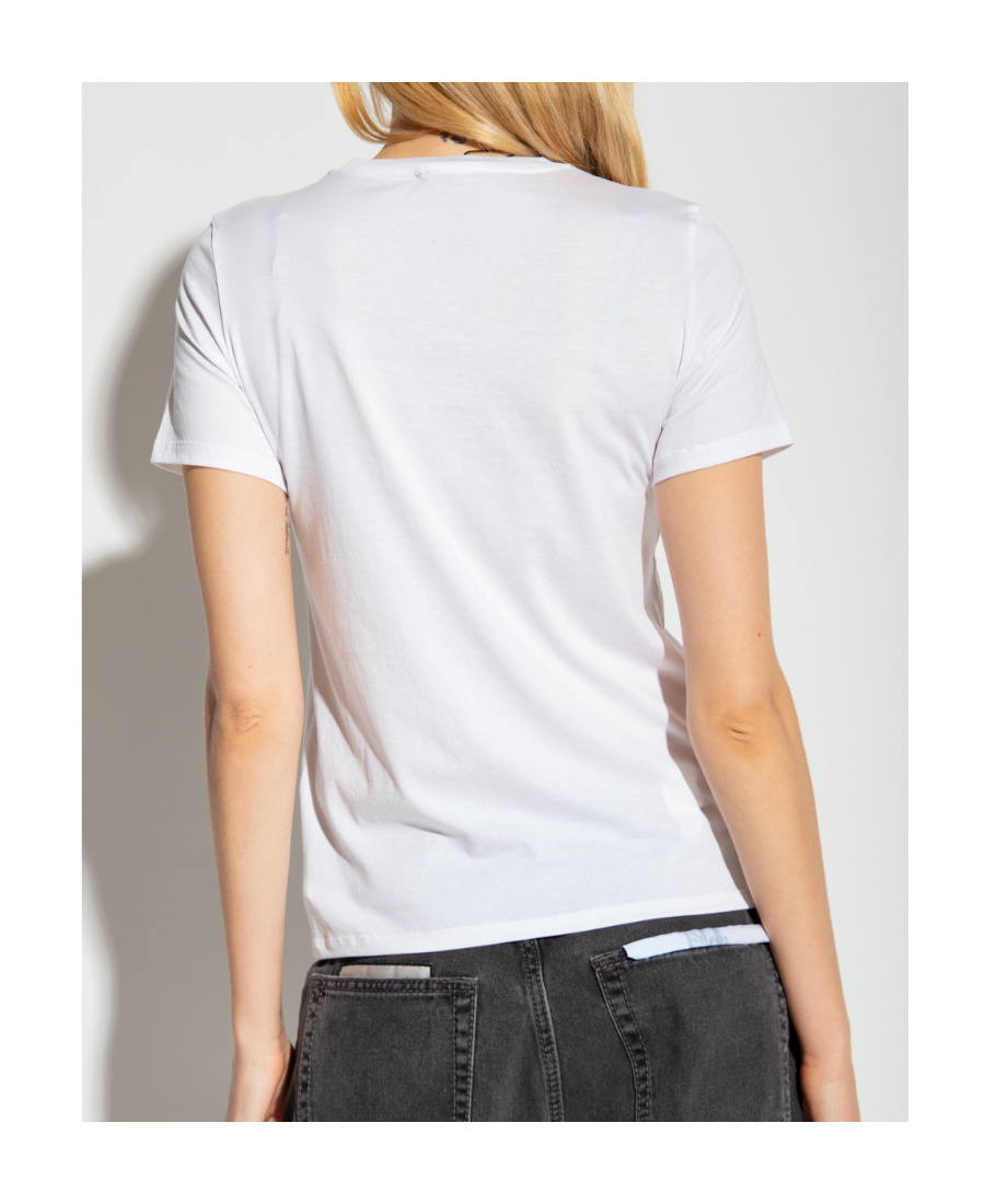 Theory Short-sleeve Pima Cotton T-shirt In White