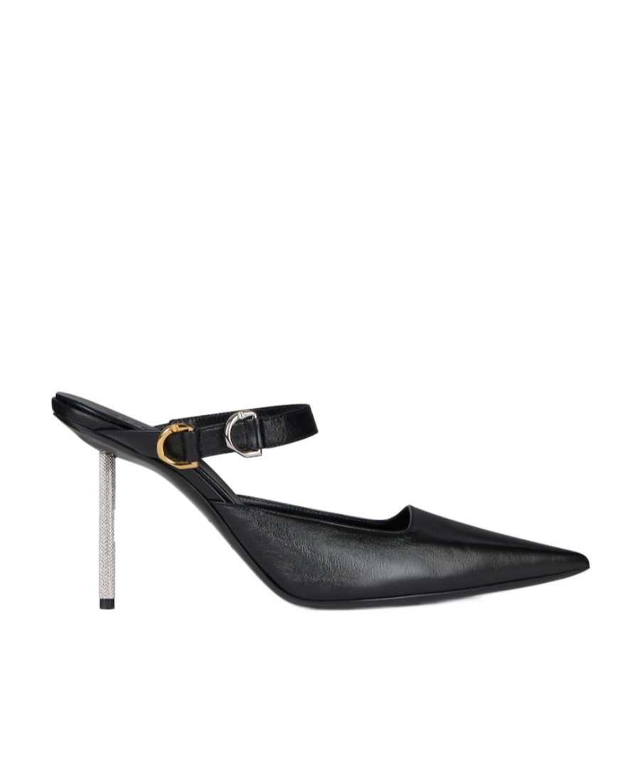 GIVENCHY VOYOU SLINGBACKS IN LEATHER