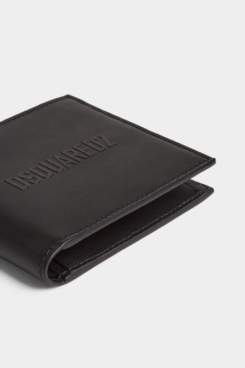 Dsquared2 Logo-embossed Wallet In Black