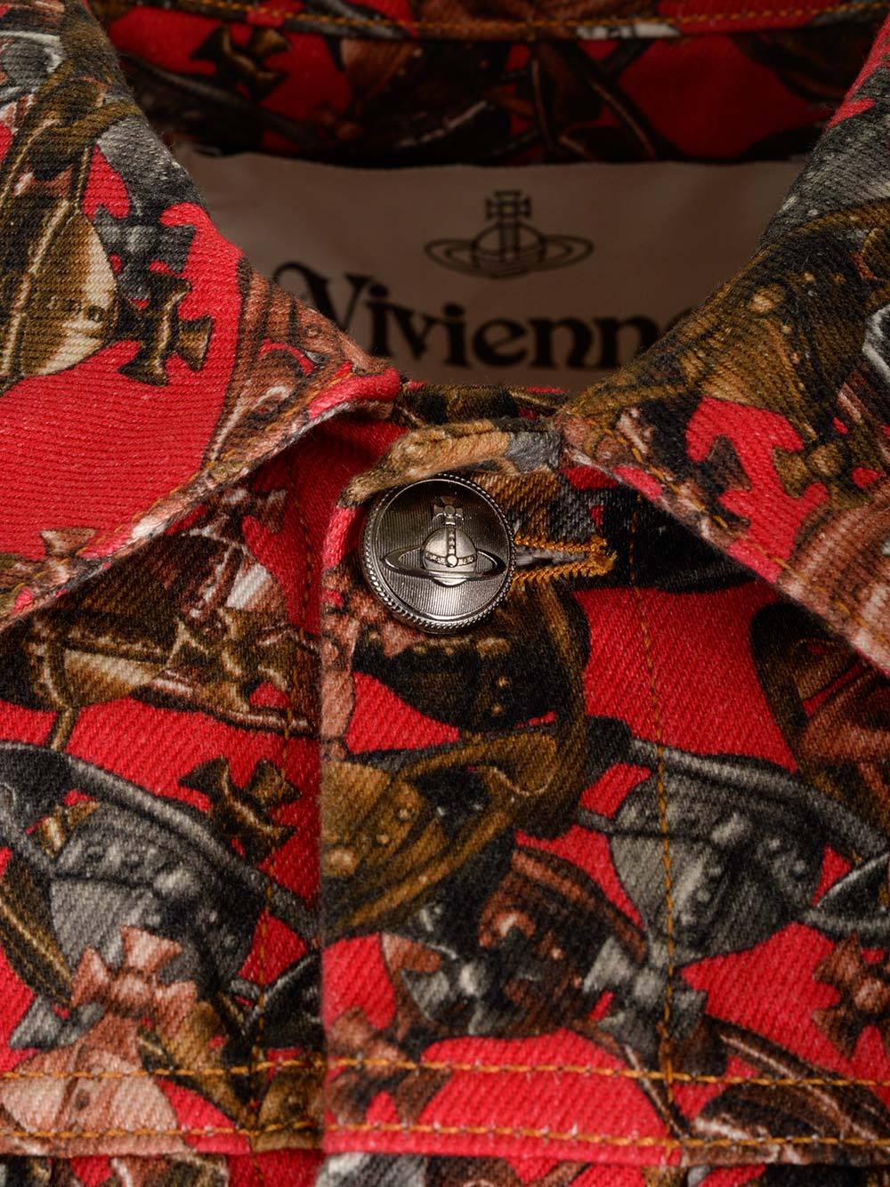 Vivienne Westwood Marlene Crazy Orb Jacket In Multicolor
