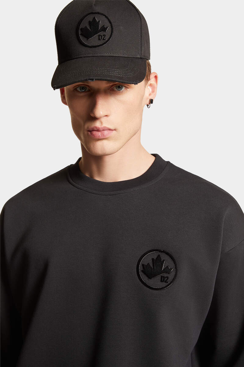 Dsquared2 Dsquared Men Relax Fit Sweatshirt In Black