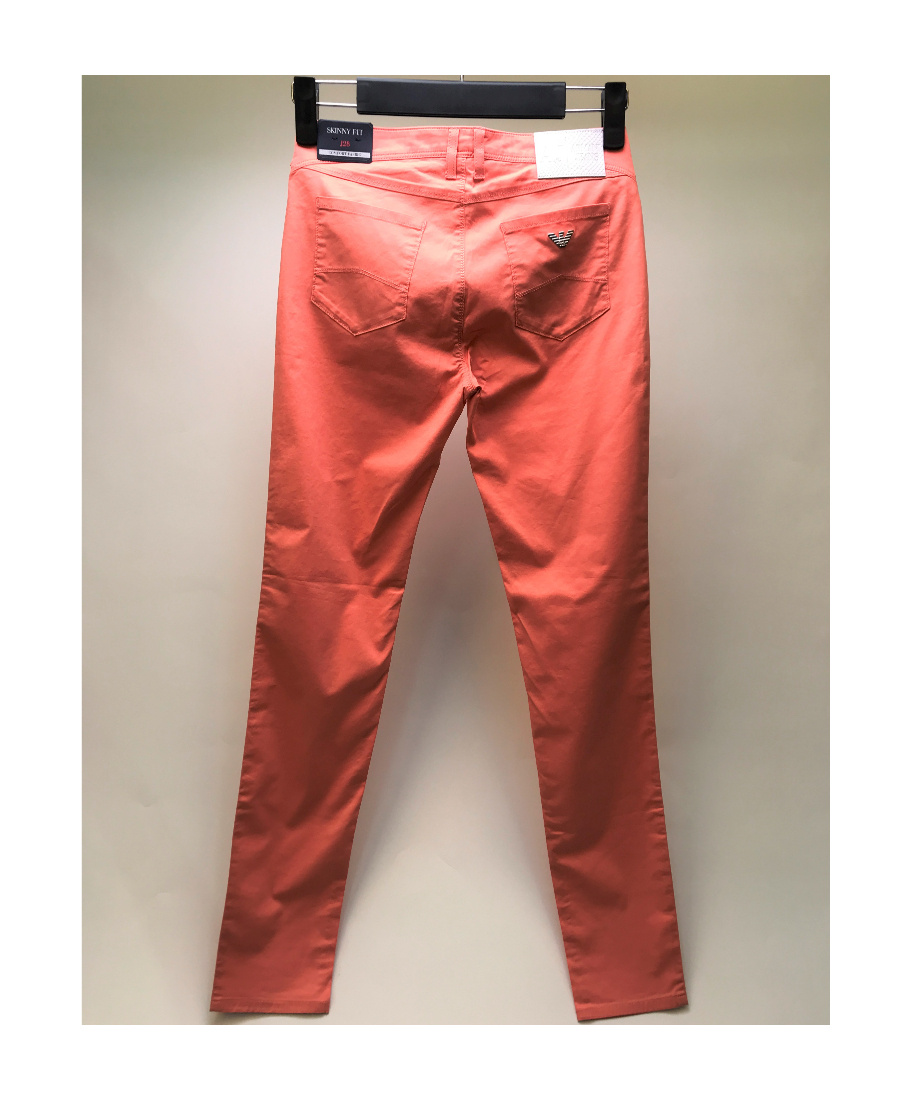 Armani Jeans Straight Jeans In Red