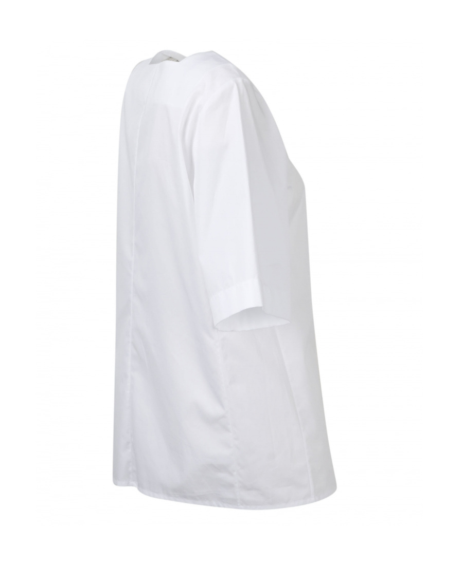 Givenchy Pleated Cotton Poplin Top