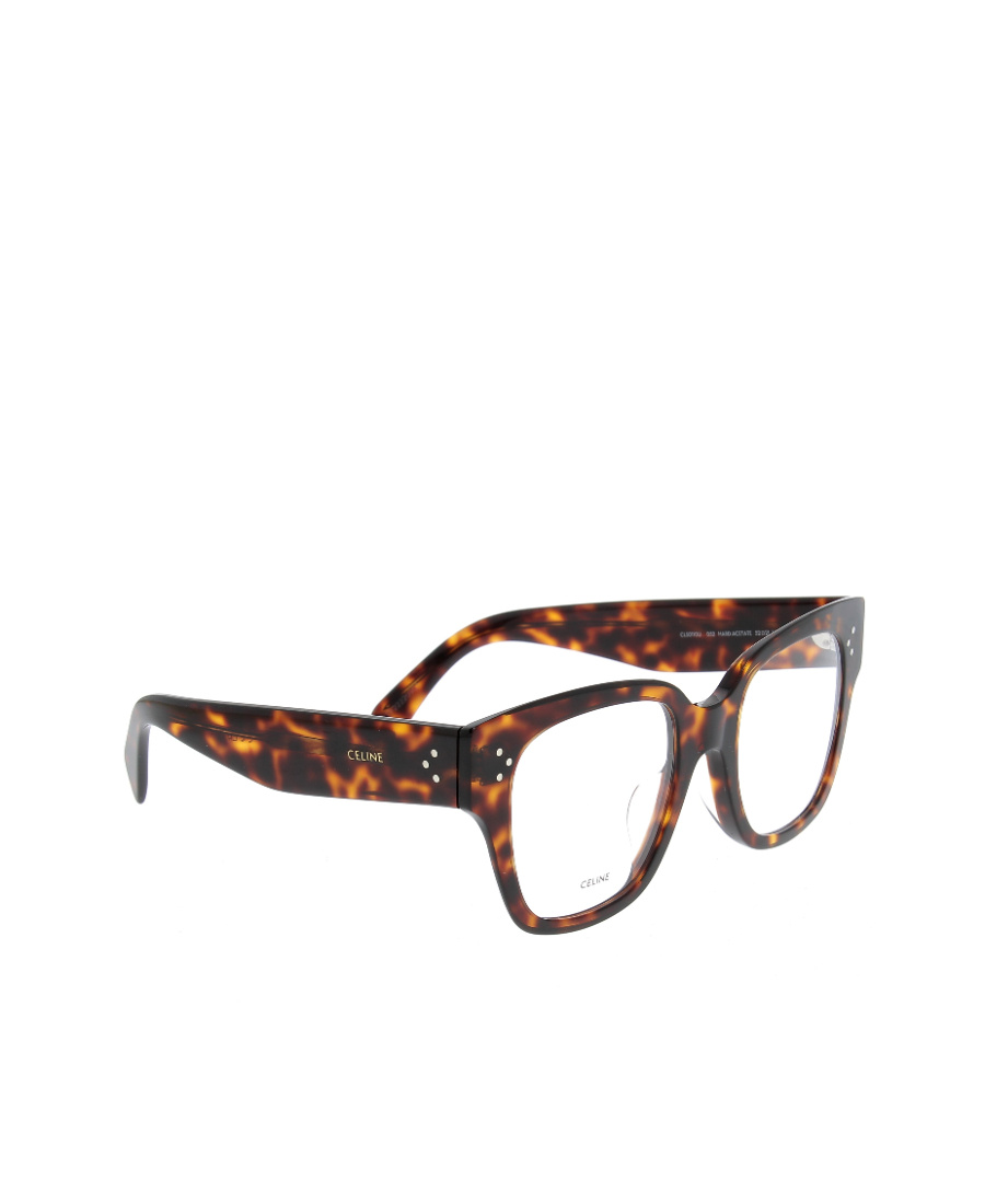 Celine Logo Logo Flat Light Mirror In Brown