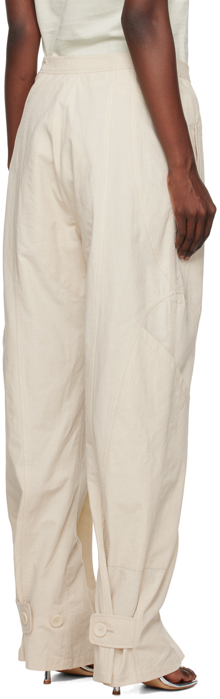 Christopher Esber Cocosolo Wide-leg Cargo Trousers In Multi