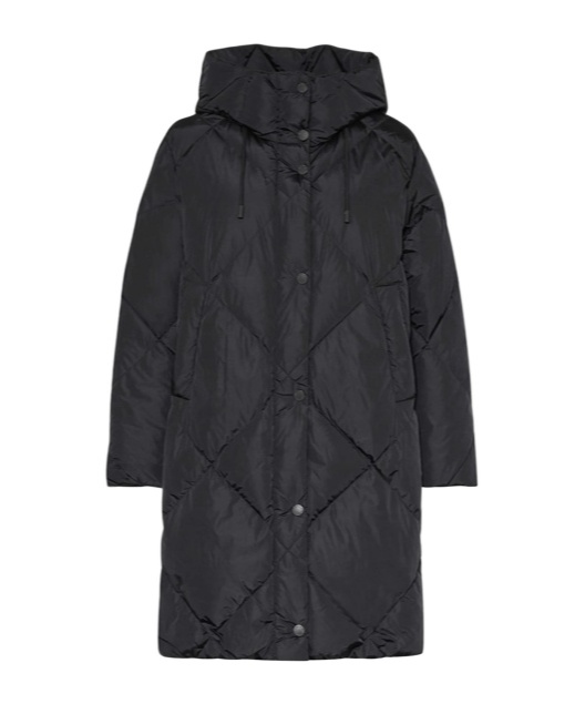 Weekend Max Mara Long-sleeved Cotton Clothes In Black
