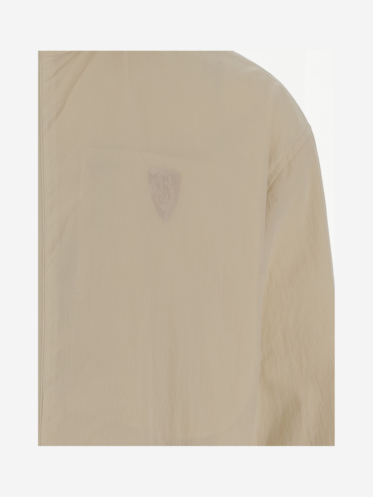 Burberry Hooded Drawstring Jackets With Elasticated Cuffs In Nude