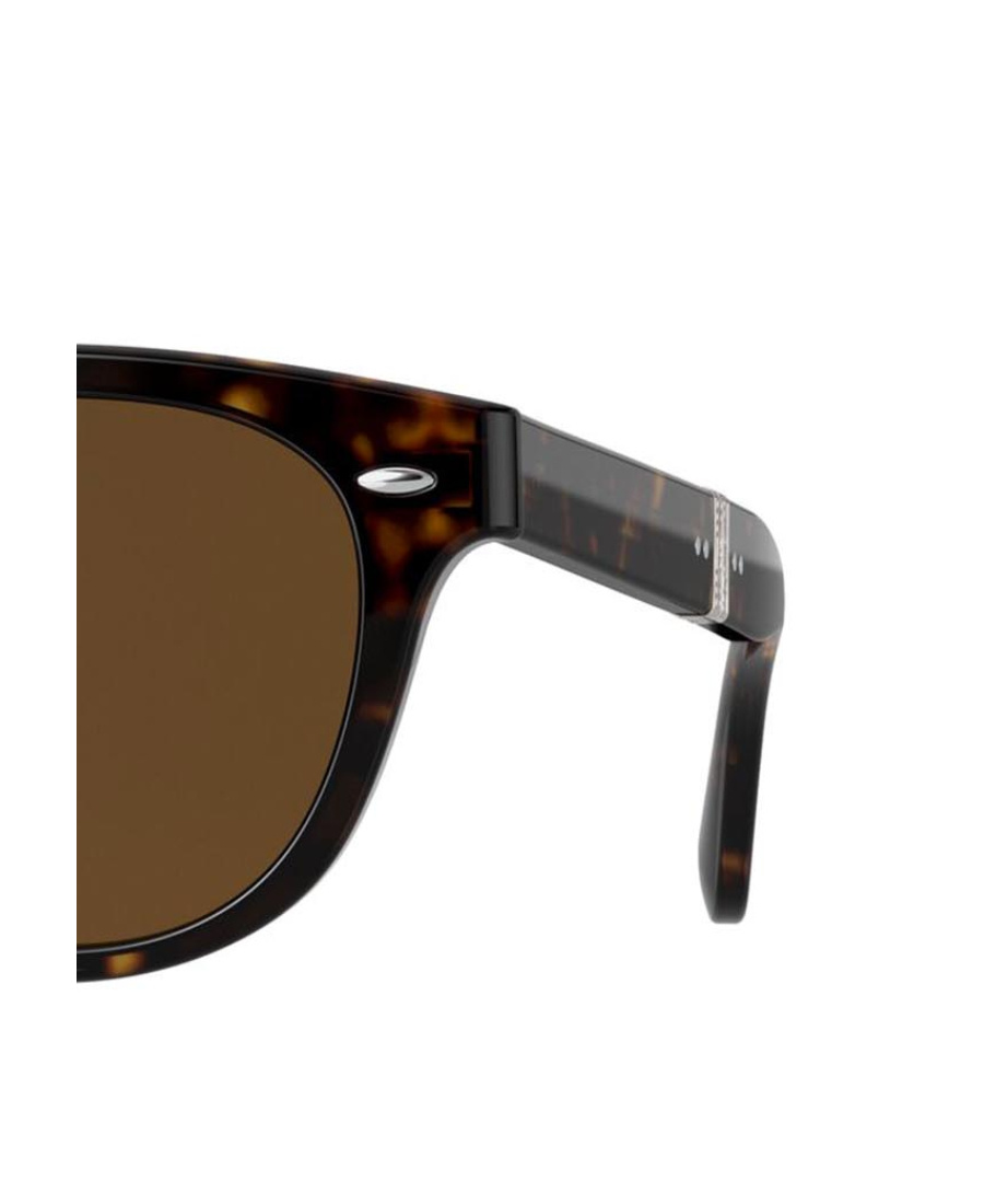 Oliver Peoples Logo Sunglasses In Brown