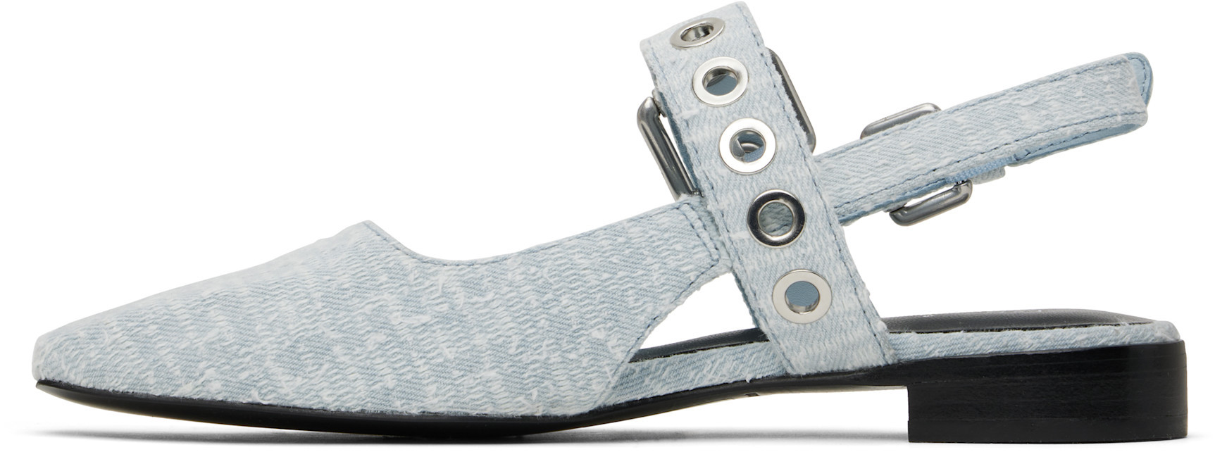RAG & BONE SQUARE TOE LOW HEEL SANDALS