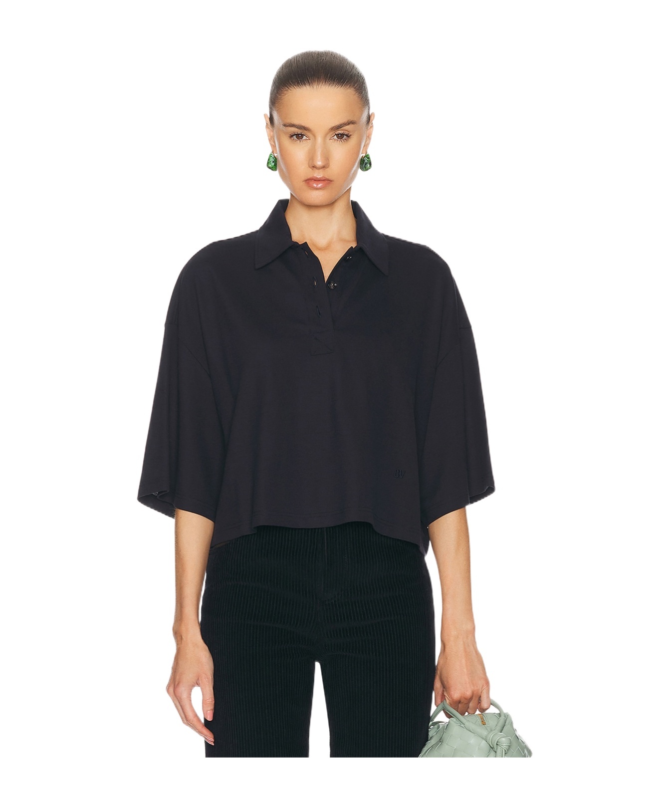 BOTTEGA VENETA SHORT-SLEEVED POLO SHIRT