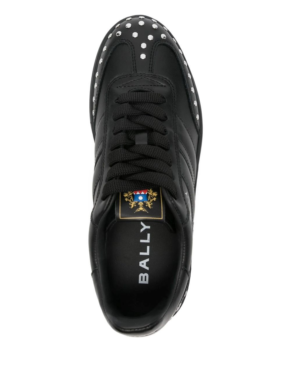 Bally Lace-up Sneakers In Black