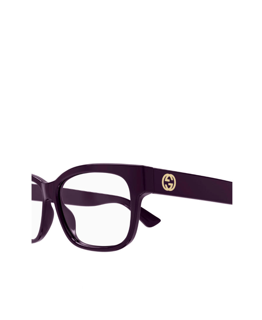 Gucci Eyewear Rectangle Frame Glasses In Black