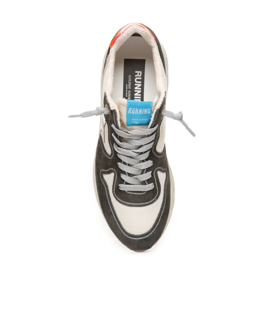 Golden Goose Running Sole Low-top Sneakers In White