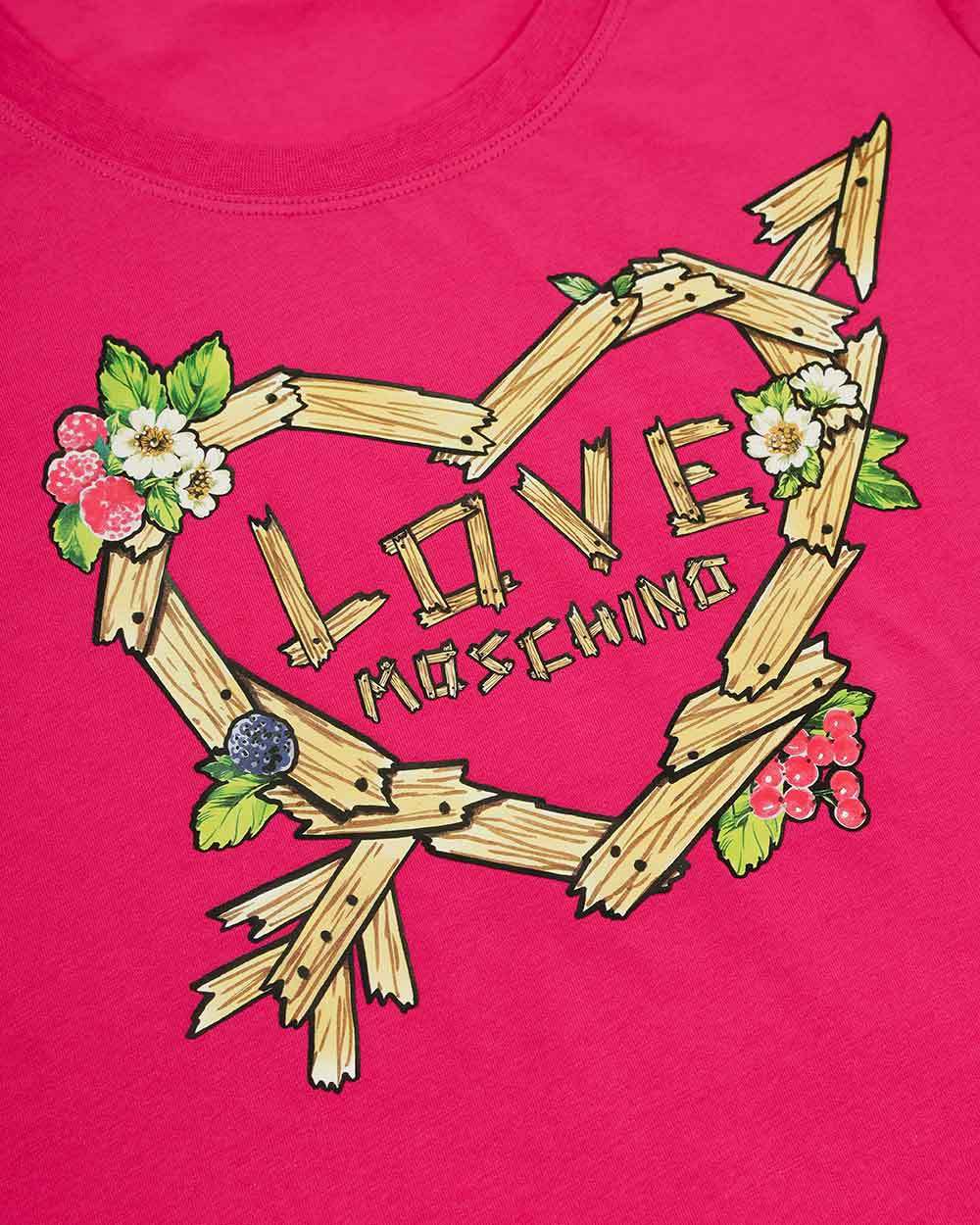 MOSCHINO LOVE PRINTED T-SHIRT