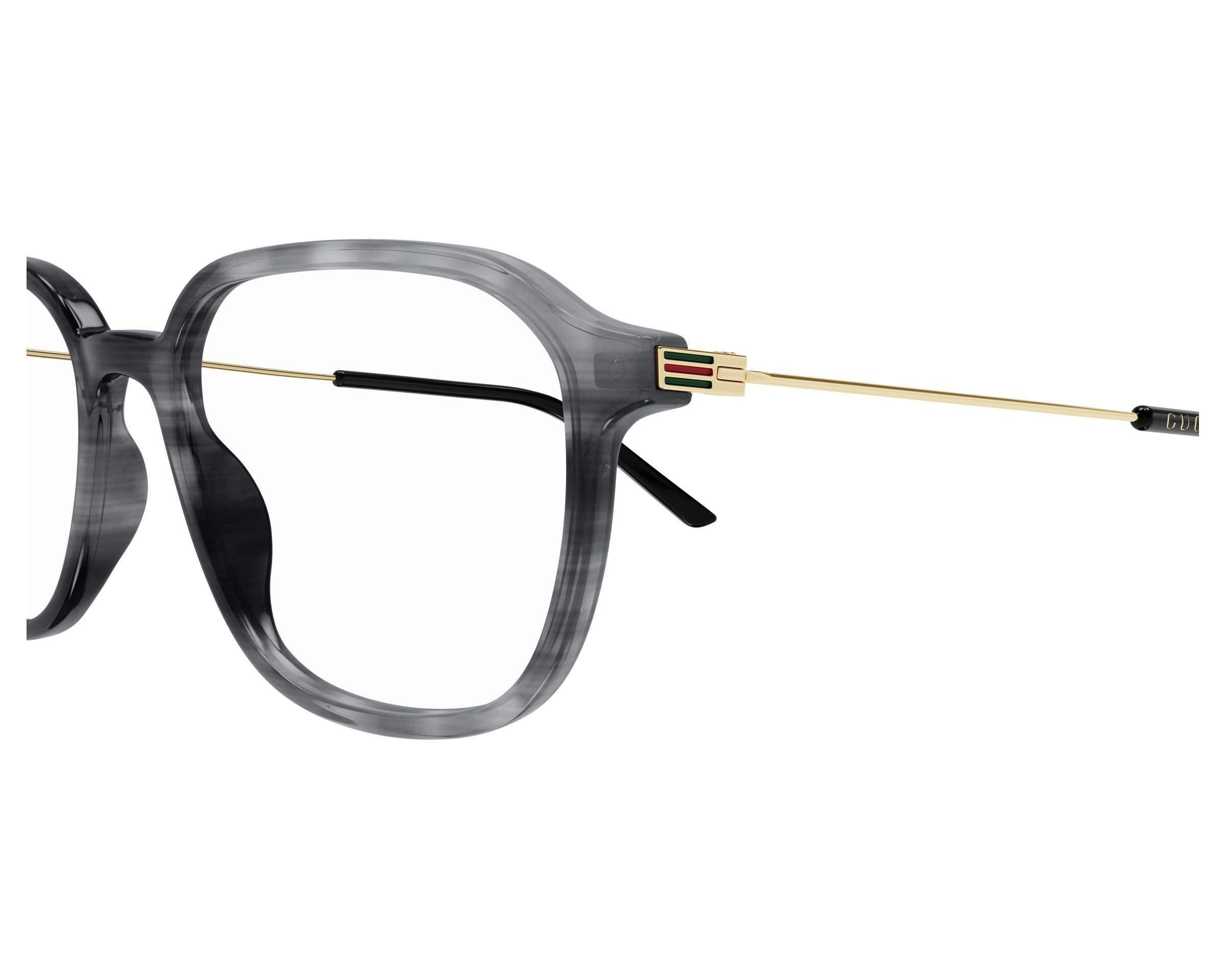 Gucci Tortoiseshell Square-frame Glasses In Black